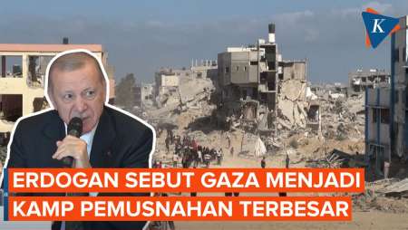 Erdogan: Gaza Menjadi Kamp Pemusnahan Terbesar di Dunia