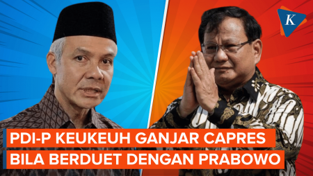 Tanpa Kompromi, PDI-P Keukeuh Ganjar Tetap Capres jika Bersanding dengan Prabowo