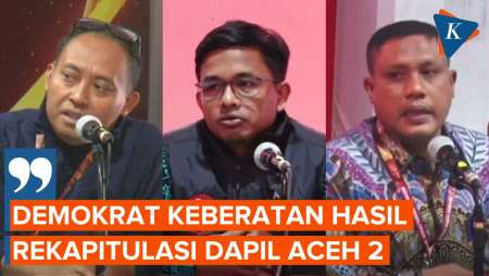 Keberatan dengan Hasil Rekapitulasi Suara di Dapil Aceh 2, Saksi Demokrat Lapor ke Bawaslu 