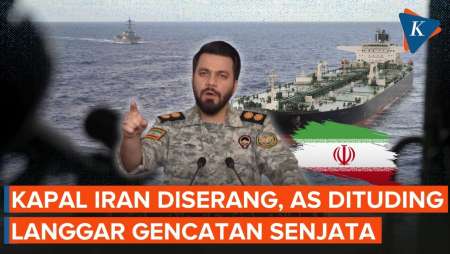 Selat Hormuz Panas Lagi! Iran Tuding AS Langgar Gencatan Senjata Usai Kapalnya Diserang