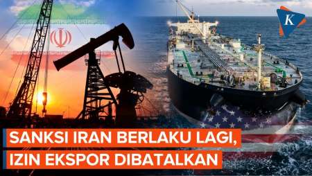 AS Batalkan Izin Ekspor Minyak Iran, Buntut Serangan Terhadap Kapal Di Selat Hormuz