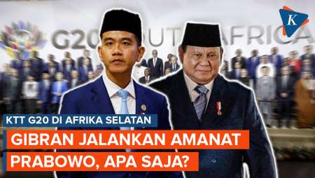 Gibran Jalankan Amanat Prabowo Di KTT G20 Afrika Selatan, Apa Saja?