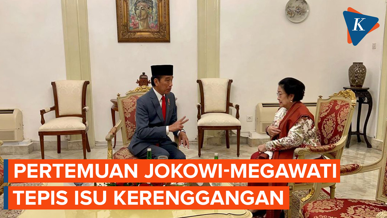Mesranya Pertemuan Jokowi-Megawati Sekaligus Tepis Isu Kerenggangan