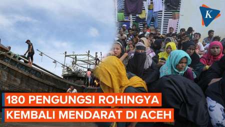 180 Pengungsi Rohingya Kembali Mendarat di Aceh, Warga Beri Izin Tinggal 3 Hari