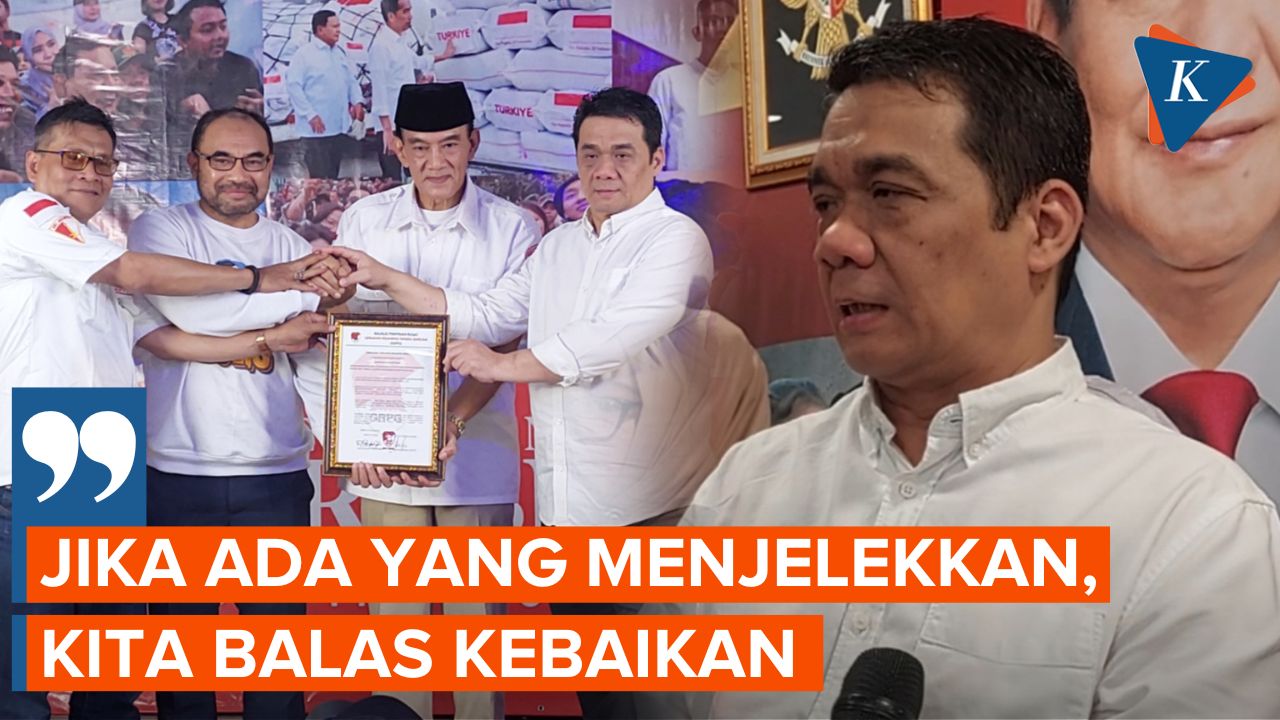 Hadiri Acara Deklarasi Relawan Prabowo, Ini Pesan Riza Patria