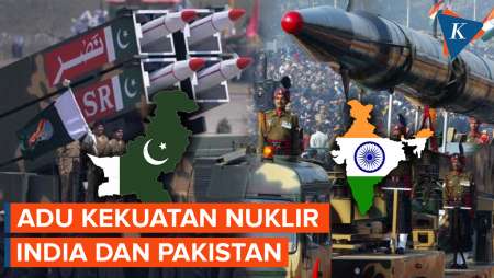 Perang India Vs Pakistan: Ada 170 Senjata Nuklir, Jangkauan Rudal Hingga 8000 Km