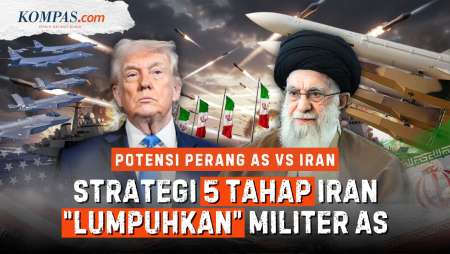 5 Langkah Iran "Kalahkan" AS Jika Perang Pecah: Diserang Dan Berujung Kemenangan
