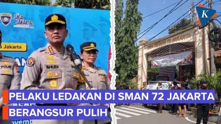ABH Pelaku Ledakan Di SMAN 72 Jakarta Mulai Pulih, Kondisi Psikis Belum Stabil
