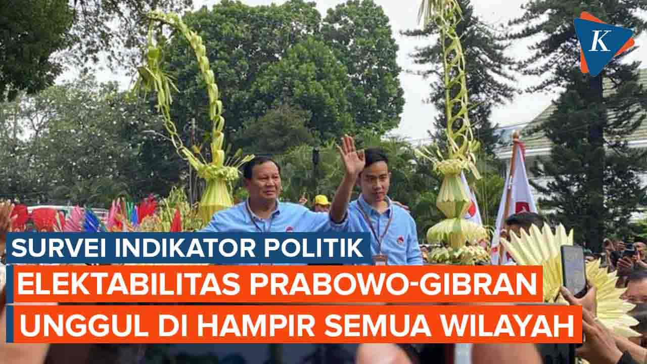 Video: Survei Indikator: Prabowo-Gibran Unggul Di Hampir Semua Wilayah ...