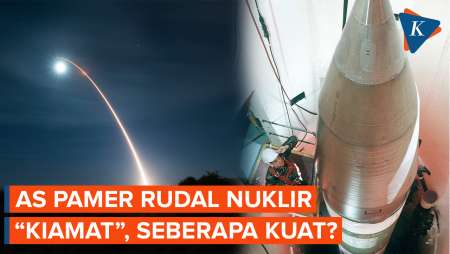 Pamer Kekuatan! AS Luncurkan Rudal Nuklir “Kiamat” Minuteman III, Seberapa Kuat?