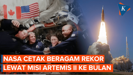 Bawa Astronot Perempuan Keliling Bulan, NASA Cetak Berbagai Rekor Baru