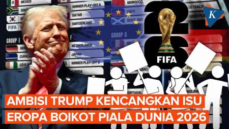 Buntut Ambisi Trump, Jerman Sulit Bayangkan Eropa Absen Di Piala Dunia 2026