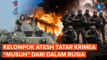 Rusia Diusik Dari Dalam, Kelompok Kecil Tatar Krimea Sabotase Logistik Perang, Siapa Mereka?