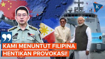 China Ancam Filipina, Desak Hentikan Provokasi di Laut China Selatan