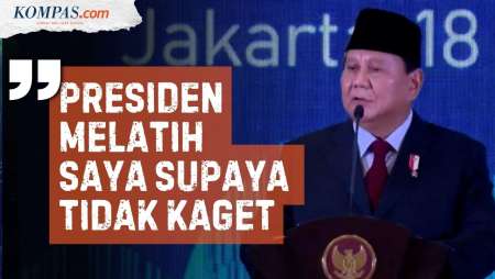 [FULL] Pidato Prabowo Ungkap Jokowi Latih Dirinya Sebelum Dilantik Jadi Presiden