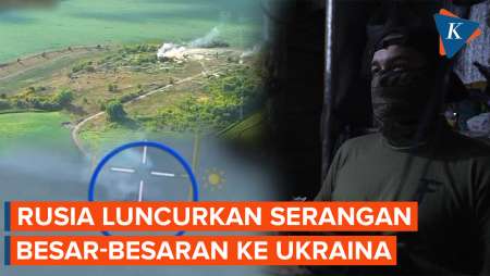 Rusia Gunakan Drone dan Rudal dalam Misi Serangan Besar-besaran ke Ukraina