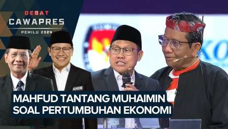 [FULL] Mahfud Tantang Naikkan Target Pertumbuhan Ekonomi, Ini Jawaban Muhaimin...