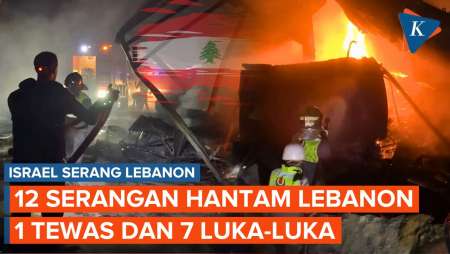 Israel Luncurkan 12 Serangan Udara Ke Lebanon Di Tengah Gencatan Senjata