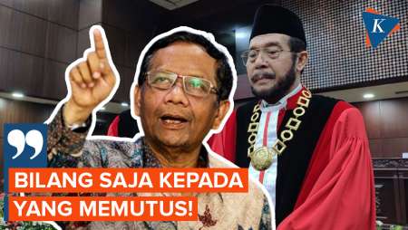 Mahfud Minta Anwar Usman Sampaikan Keluh Kesah Ke MKMK