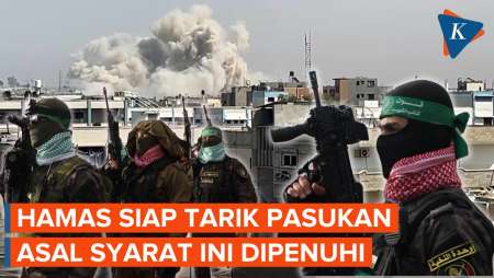 Hamas Lapor ke Mesir, Pasukan Siap Ditarik Mundur Jika...