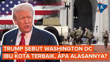 Penangkapan Warga Melonjak 20 Persen di Washington, Trump: Ibu Kota Terbaik di Dunia!