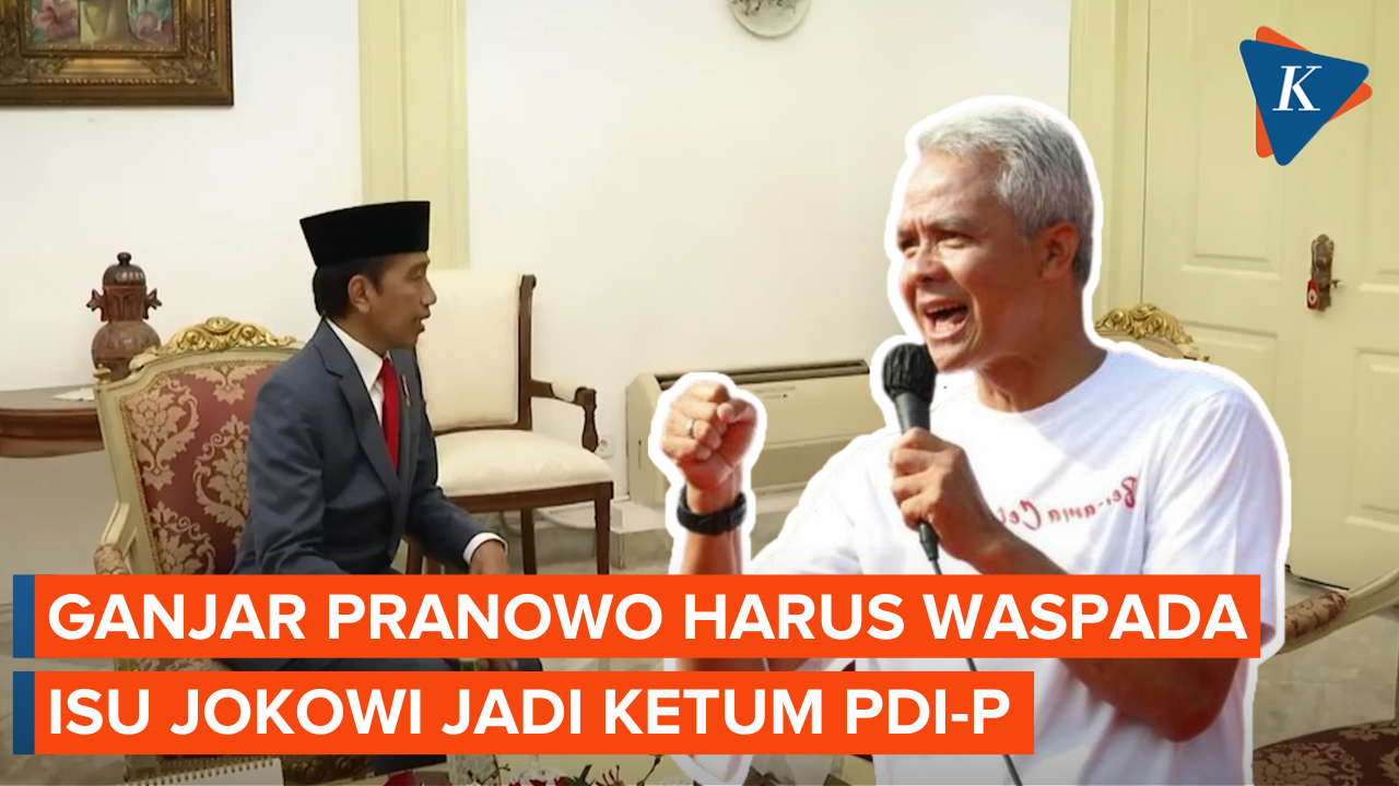 Komarudin Watubun Minta Ganjar Pranowo Waspadai Isu Jokowi Ketum PDI-P