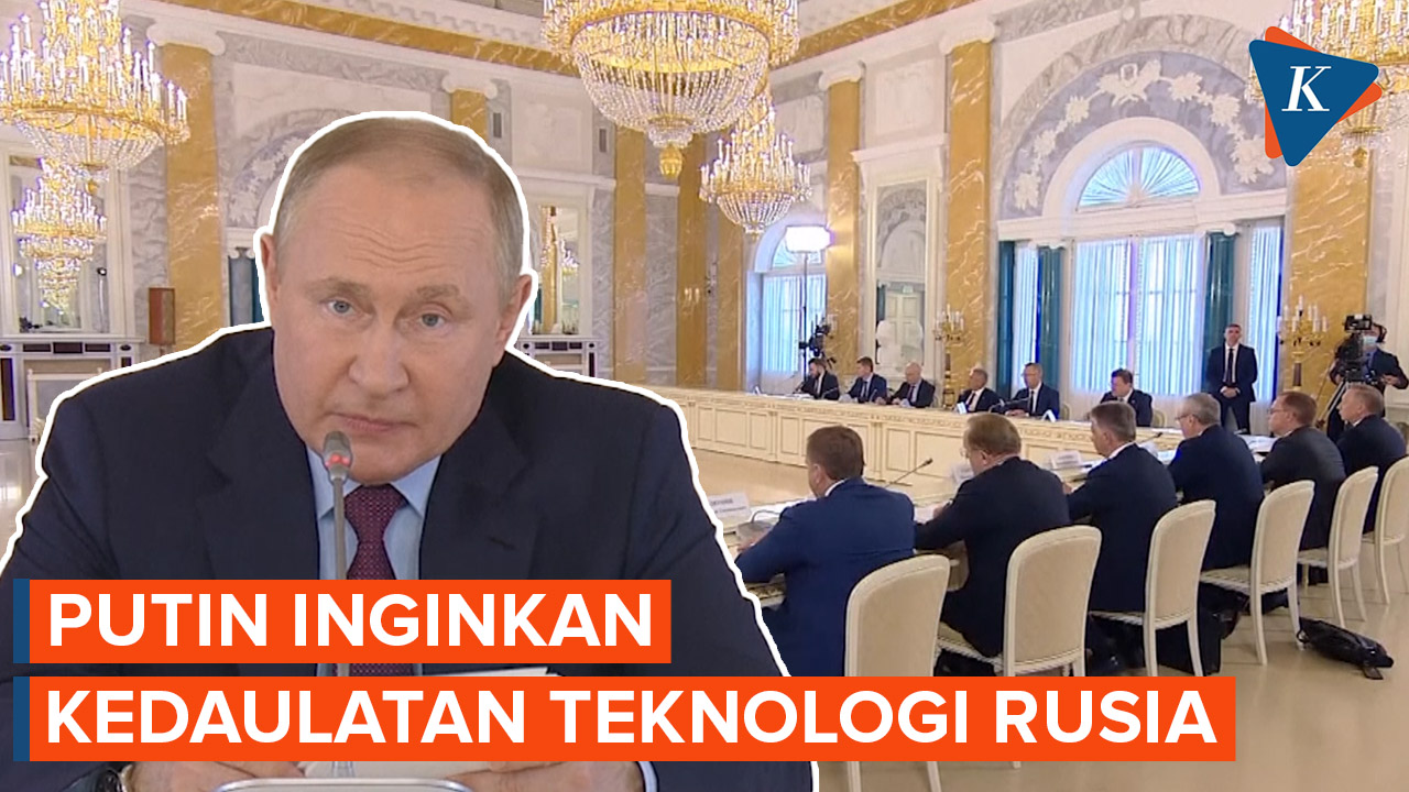 Presiden Putin Tekankan Kedaulatan Teknologi Rusia