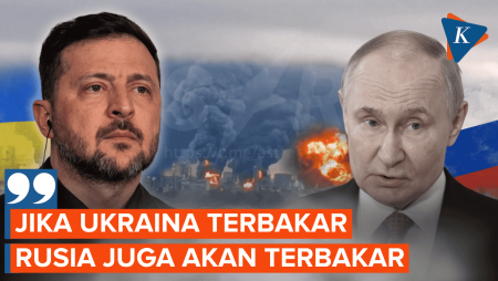 Zelensky Ancam Rusia! Ukraina Siap Bakar Moskwa jika Serangan Berlanjut