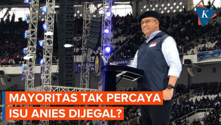 Survei Indikator Politik: Publik Tak Percaya Isu Anies Dijegal dari…