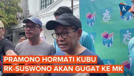 Pramono Hormati Kubu RK-Suswono yang Akan Gugat Hasil Pilkada ke MK