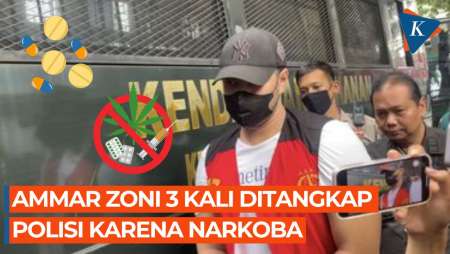 Satu Bulan Bebas, Ammar Zoni Lagi-lagi Ditangkap Polisi karena Narkoba