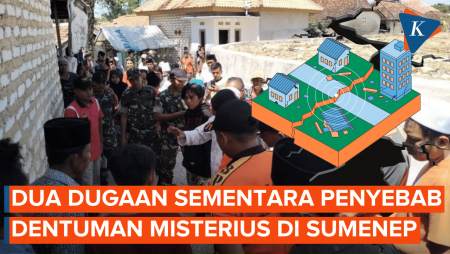 Ini Hasil Analisis Sementara Penyebab Dentuman di Sumenep