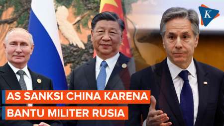 China Mesra dengan Rusia, AS 