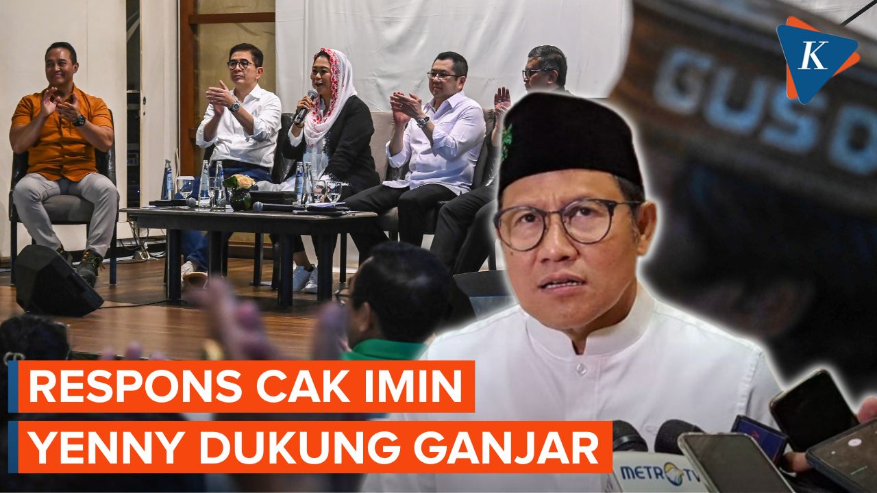 Cak Imin Respons soal Yenny Wahid Dukung Ganjar-Mahfud