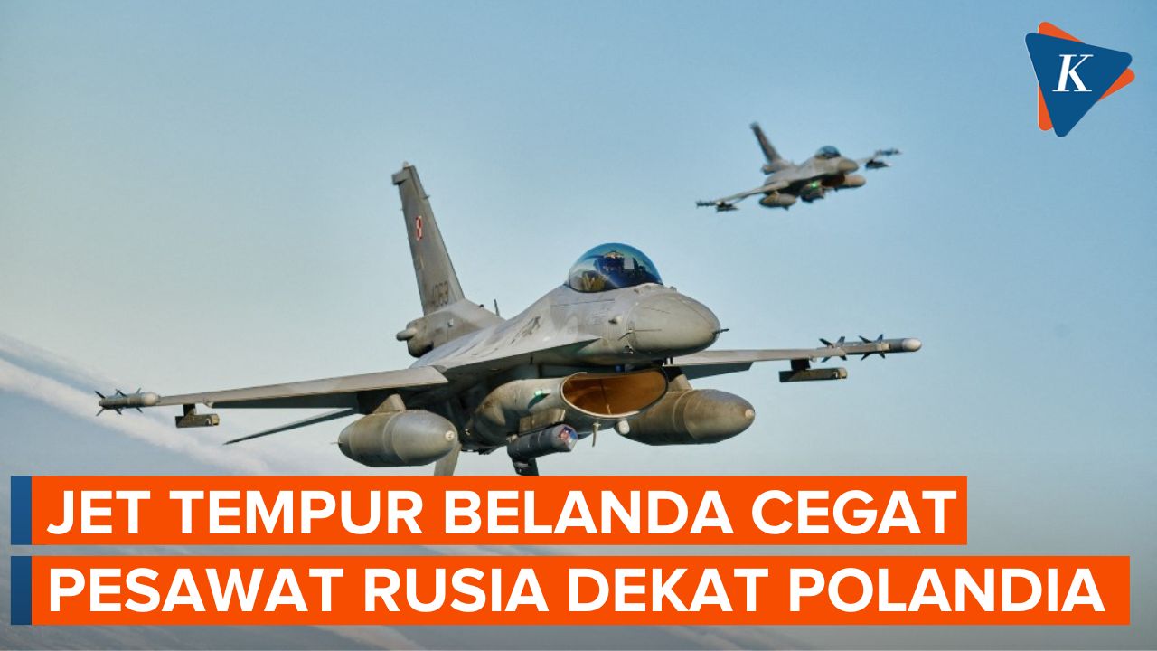 Jet Tempur F-35 Belanda Cegat Pesawat Rusia di Dekat Polandia