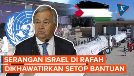 Jika Israel Serang Rafah, PBB Khawatir Penyaluran Bantuan Terhenti