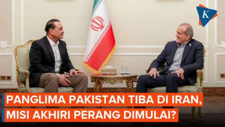 Panglima Militer Pakistan Tiba Di Teheran, Sinyal Perang Iran-AS Berakhir?