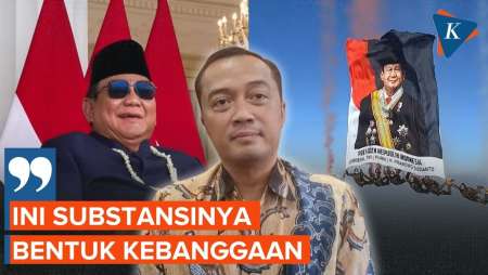 Soal Pengibaran Bendera Raksasa Prabowo, Istana: Bentuk Kebanggaan