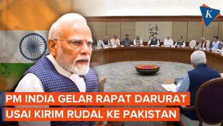 India Luncurkan Operasi Sindoor, PM Modi Langsung Pimpin Rapat Kabinet Darurat