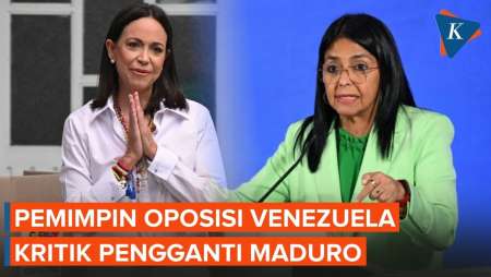 Oposisi Venezuela Kecam Delcy Rodriguez Gantikan Maduro, Minta Bantuan Trump