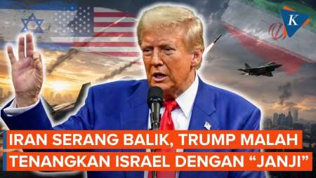 Janji Lindungi Tel Aviv dari Serangan Iran, Trump: Saya Akan Mengurus Israel