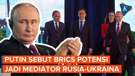 Putin: China, India, dan Brasil Dapat Menjadi Penengah Perundingan Rusia-Ukraina