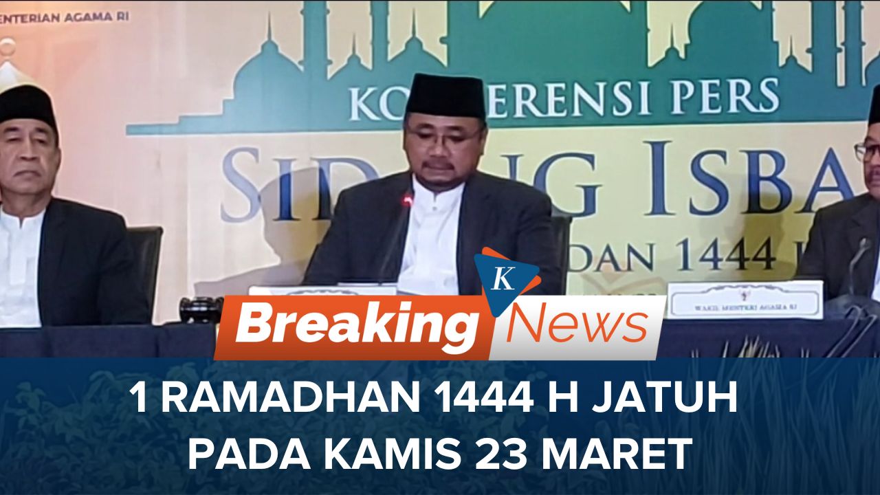 Pemerintah Tetapkan 1 Ramadhan 1444 H Jatuh pada Kamis 23 Maret
