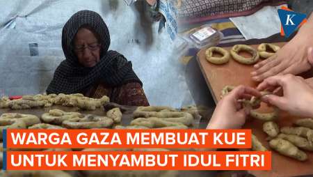 Potret Warga Palestina Menyambut Idul Fitri Di Tengah Perang