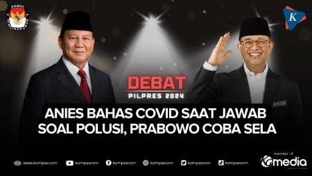 Prabowo Sela Anies Saat Jawab Soal Polusi Tapi Malah Bahas Covid