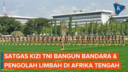 Sederet Tugas Satgas Kizi TNI di Afrika Tengah, Bangun Bandara dan Inisiatif Bikin Pengolah Limbah