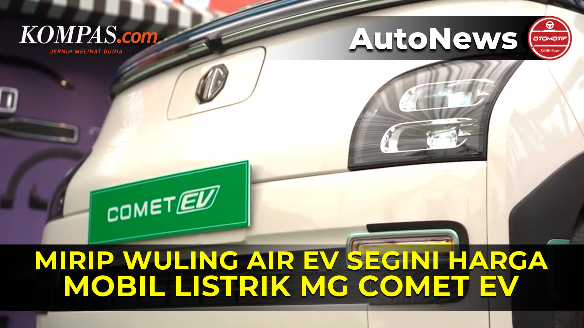Mobil Listrik MG Comet EV Meluncur, Kembar Identik Wuling Air ev