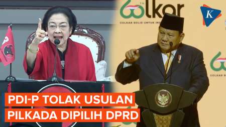 Prabowo Lempar Usulan Kepala Daerah Dipilih DPRD, Ini Sikap PDI-P