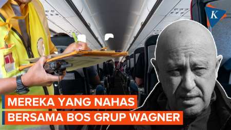 Mengintip Manifes Penumpang dan Kru Pesawat yang Tewas Bersama Prigozhin