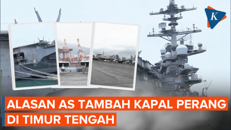 AS Ungkap Tujuan Pengerahan Kapal Perang Tambahan ke Timur Tengah